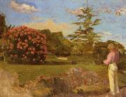 Frederic Bazille Little Gardener oil painting